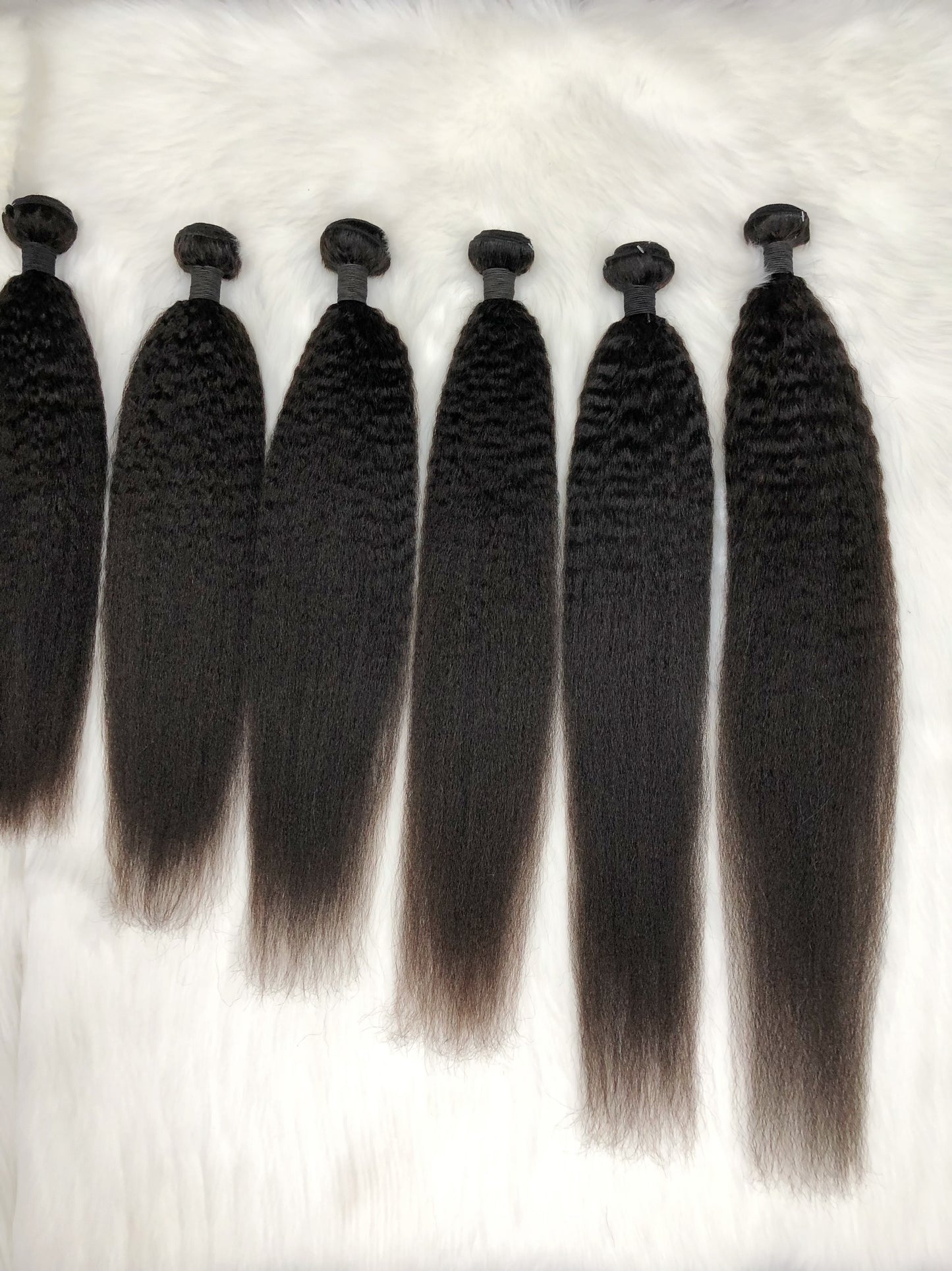 10A Natural Hair Bundles Kinky Straight  Virgin Woman Human 10inch-42inch