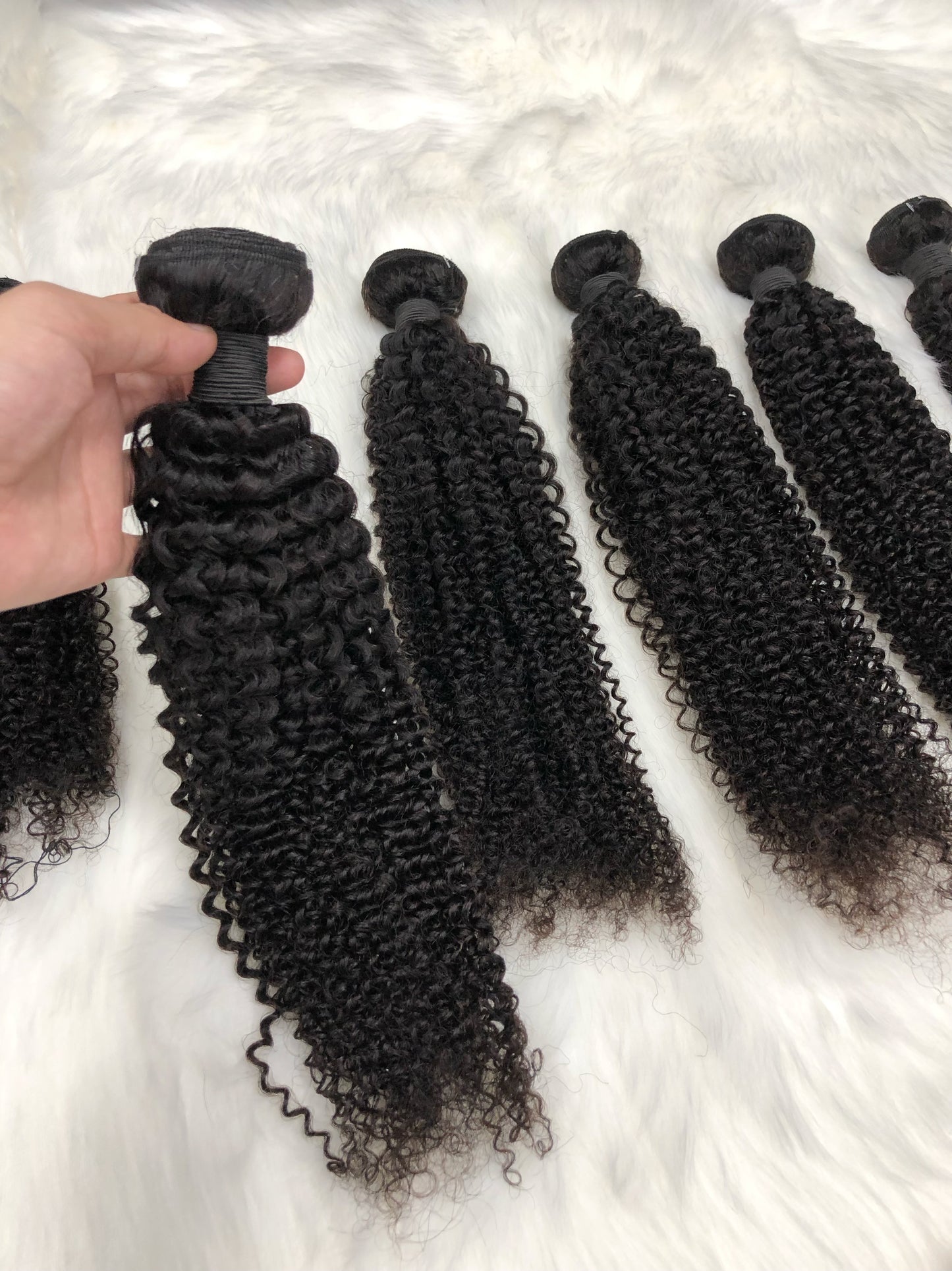 10A Natural Hair Bundles Kinky Curl Virgin Woman Human 10inch-42inch