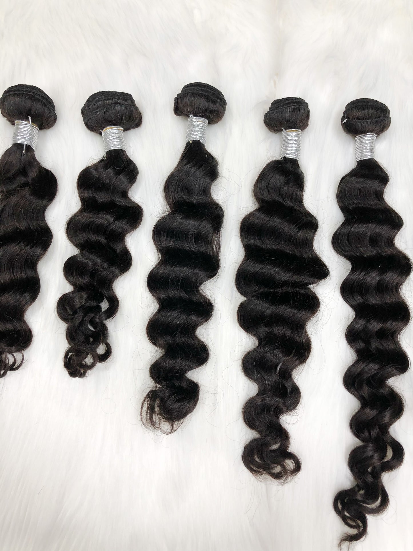 12A Natural Hair Bundles Loose Deep Virgin Woman Human