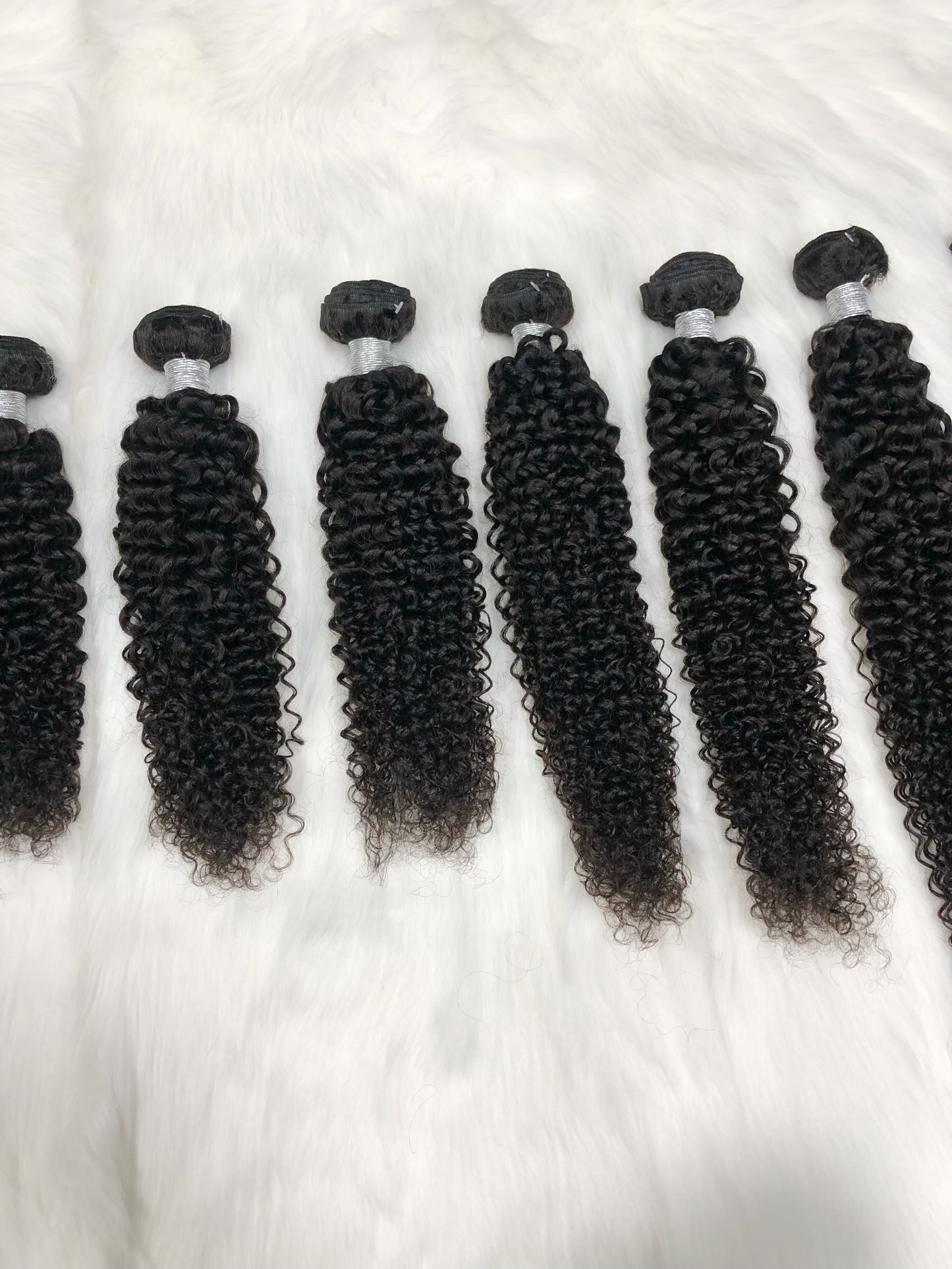 10A Natural Hair Bundles Jerry Curl  Virgin Woman Human 10inch-42inch